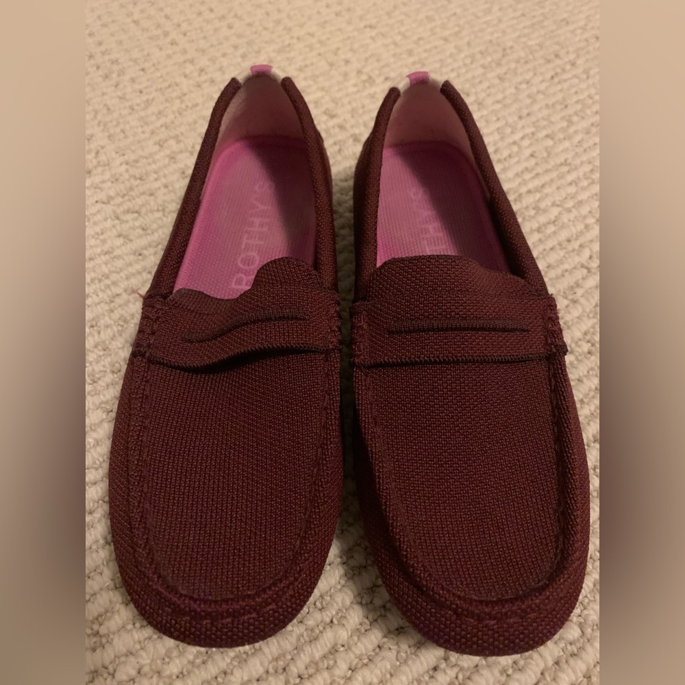 Rothy’s , burgandy drivers